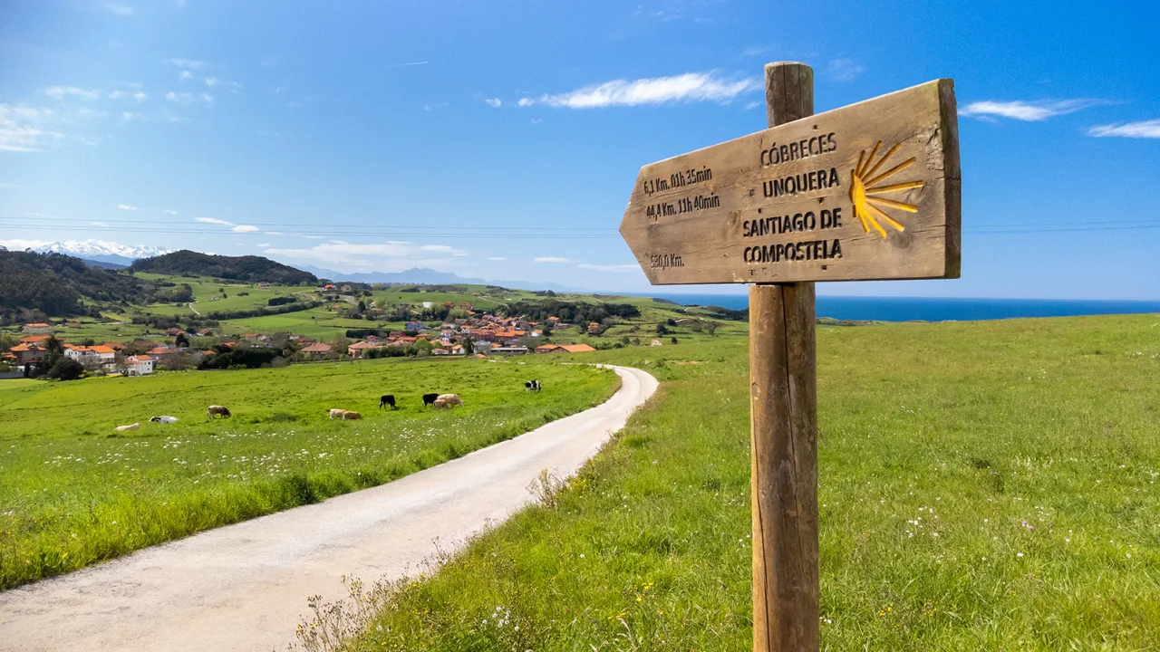 Camino de Santiago a su paso por Cantabria